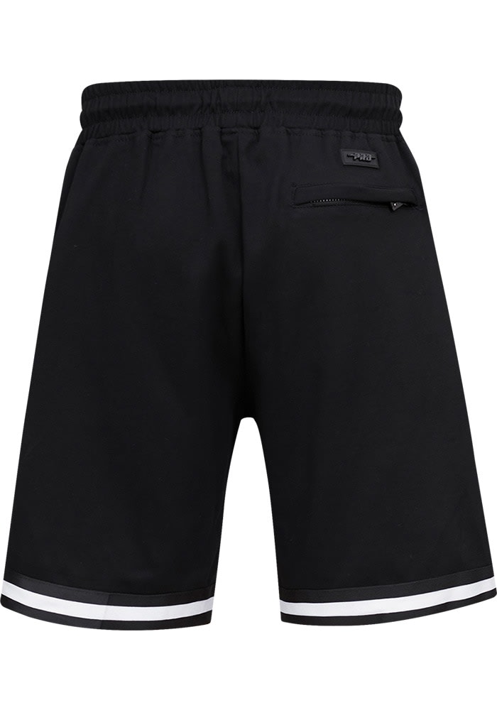 Los Angeles Dodgers Mens Pro Standard BLACK Chenille Shorts - 64920217
