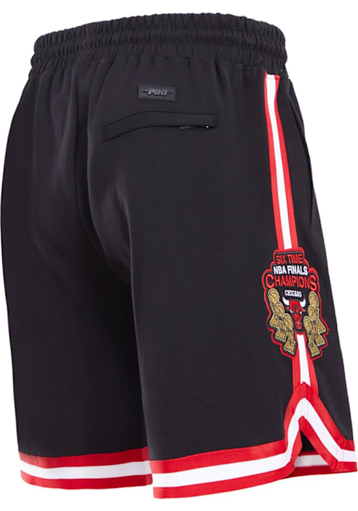 Chicago Bulls Mens Pro Standard BLACK Chenille Shorts 64920243