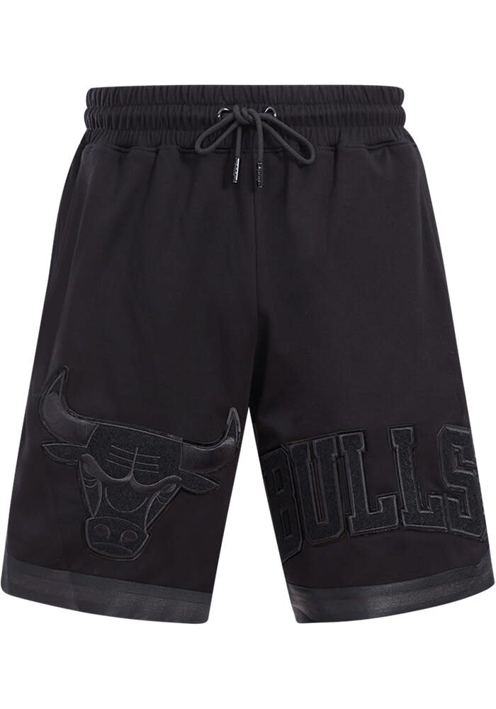 Chicago Bulls Mens Pro Standard BLACK Tonal Shorts - 64920564