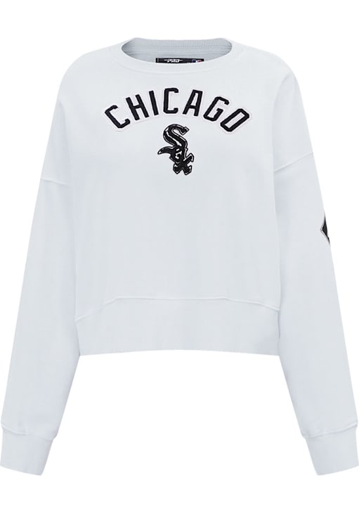 Chicago White Sox Pro Standard Crew Sweatshirt Womens WHITE