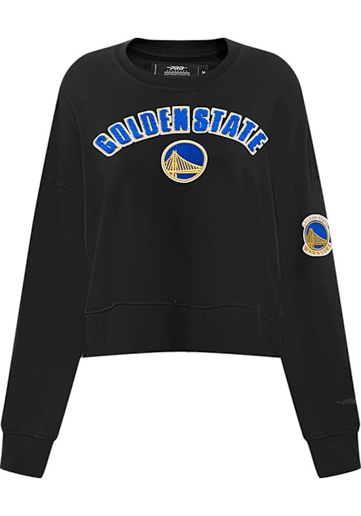 Golden State Warriors Pro Standard Crew Sweatshirt Womens BLACK