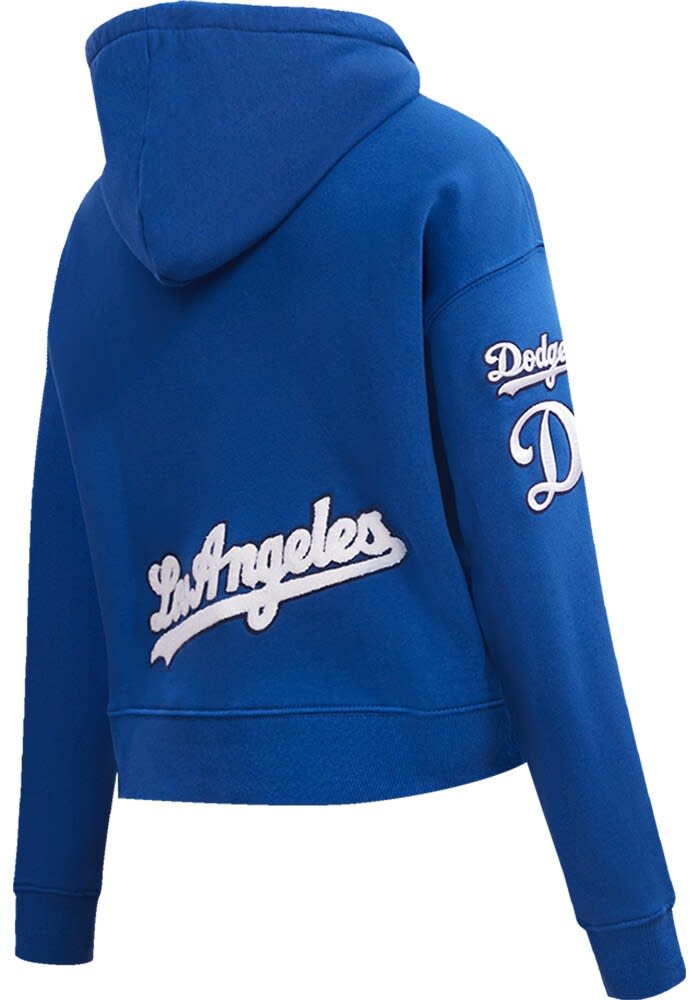 Pro Standard Los Angeles Dodgers Womens BLUE Classic Cropped