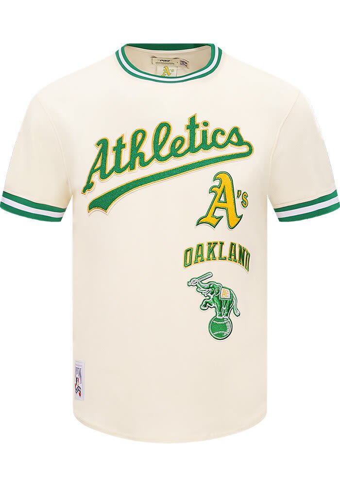 Pro Standard Oakland Athletics WHITE/KELLY Retro Chenille
