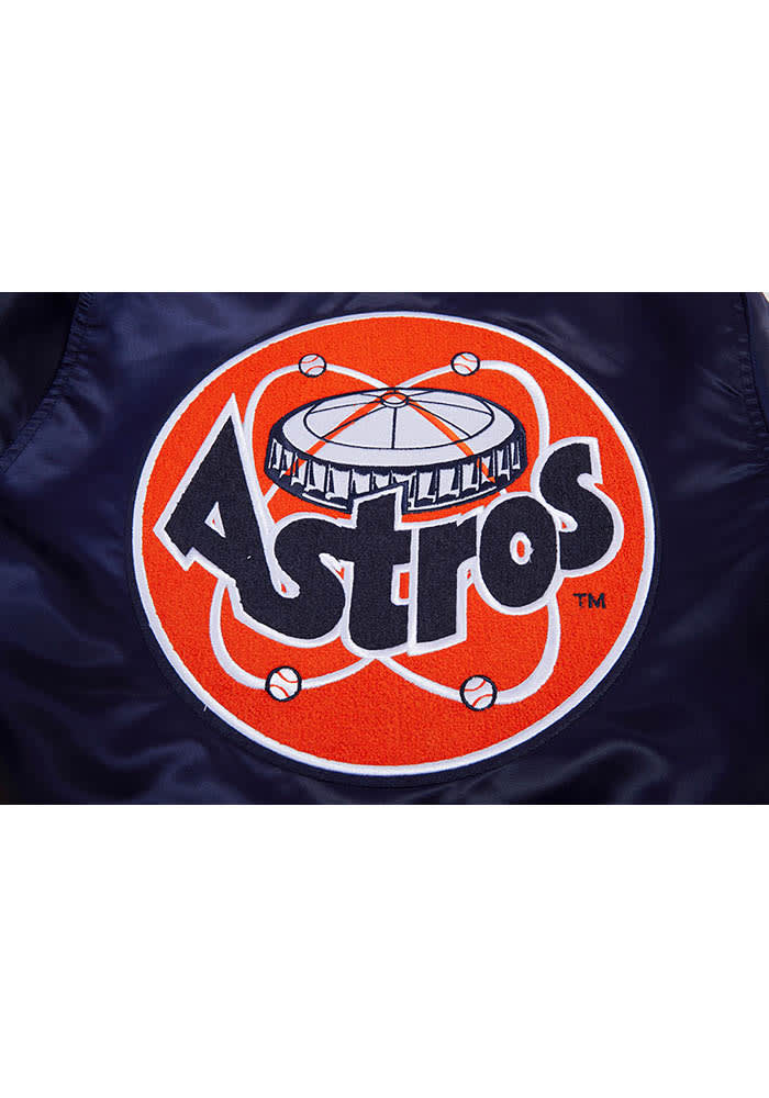 Pro Standard Houston Astros Mens NAVY Retro Classic Satin Light