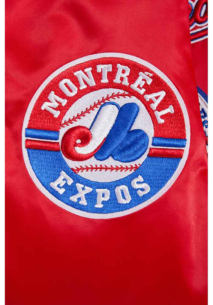 Pro Standard Montreal Expos Mens Red Retro Classic Satin Light