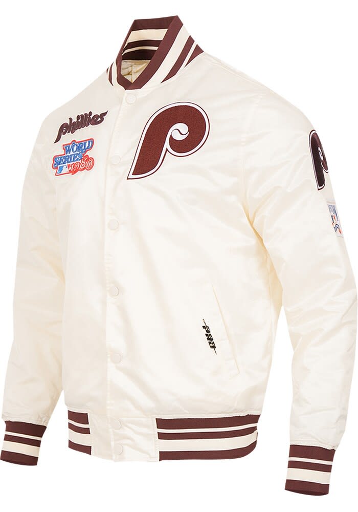 Pro Standard Philadelphia Phillies Mens White Retro Classic Satin