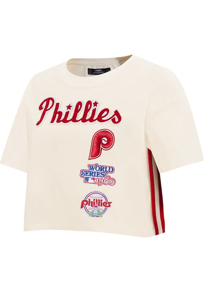 売れ筋商品|||ナイキ カットソー トップス レディース Women's White Philadelphia Phillies Tri-Blend Cooperstown Logo T-Shirt White Nike Women's Philadelphia Phillies City Connect Tri-Blend T