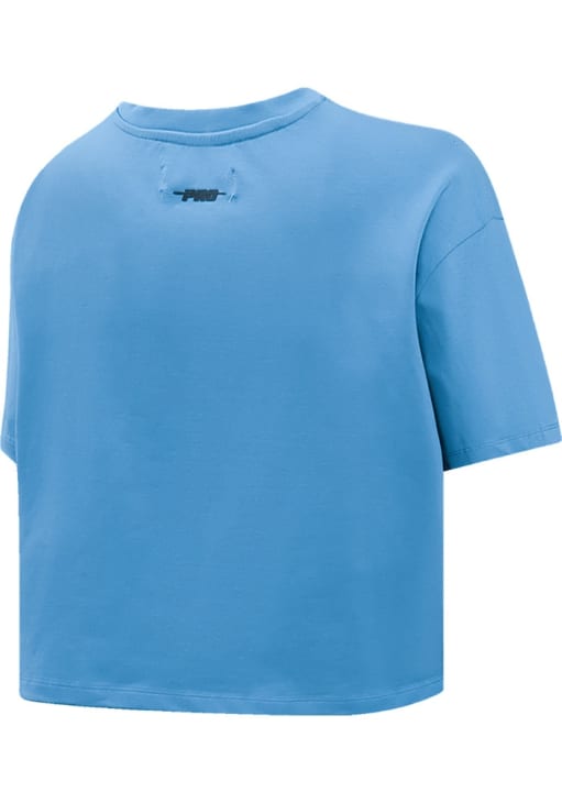 Pro Standard Philadelphia Phillies Womens Blue Retro Boxy Short Sleeve T-Shirt