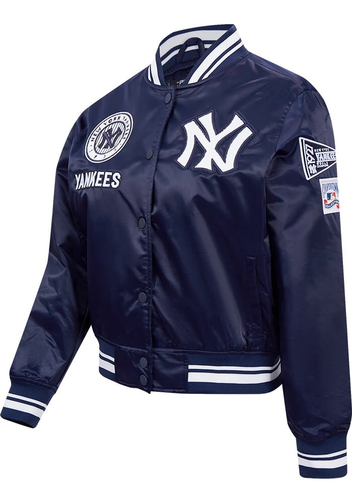 New York Yankees Pro Standard Womens NAVY Retro Classic Satin