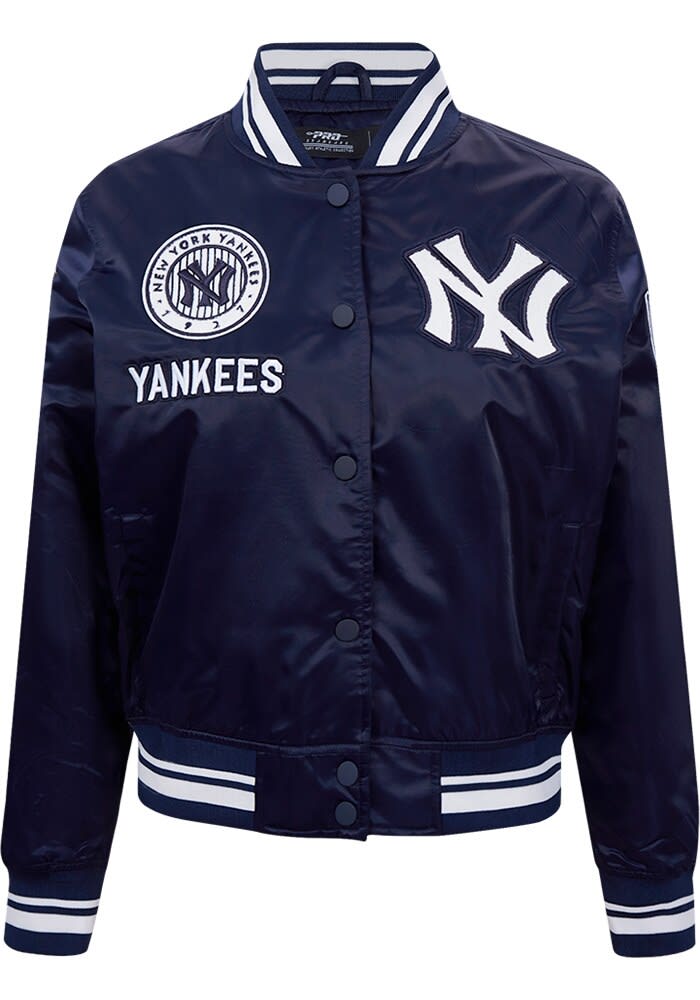 New York Yankees Pro Standard Womens NAVY Retro Classic Satin