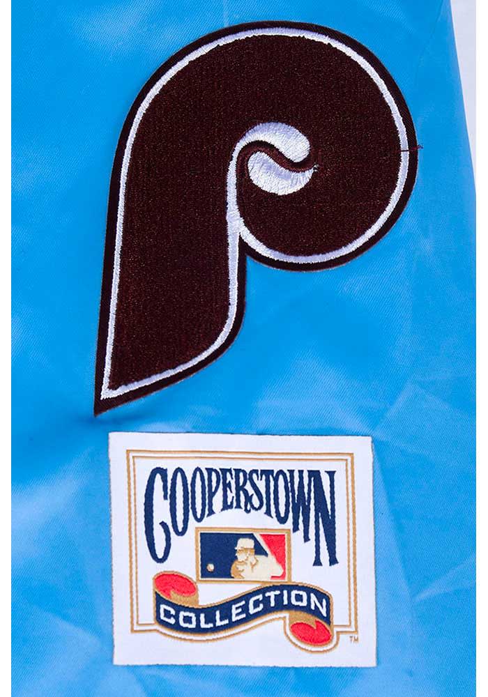 Philadelphia Phillies Pro Standard Womens BLUE Retro Classic Satin