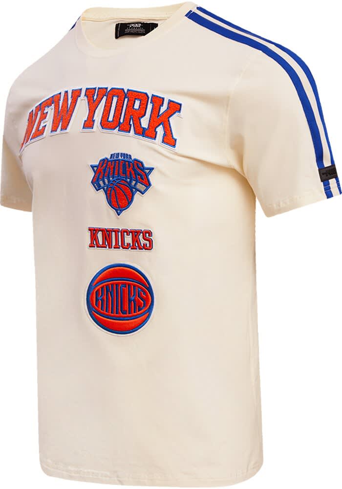 Pro Standard New York Knicks WHITE/BLUE Retro Chenille Short