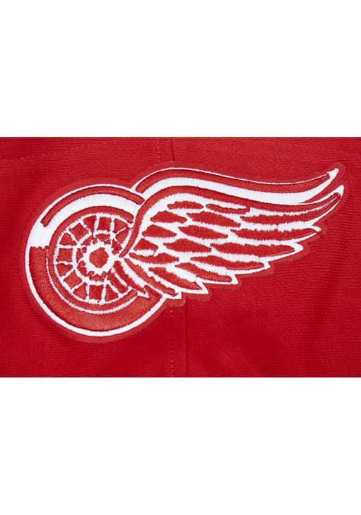 Pro Standard Detroit Red Wings Mens Red Script Tail Fashion Hood