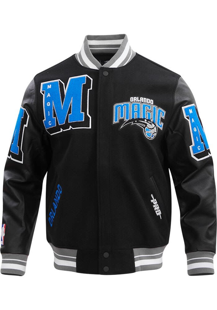 Pro Standard Orlando Magic Mens BLACK/GREY Mash Up Heavyweight