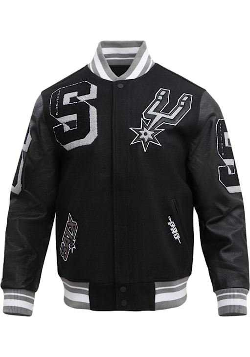 San Antonio Spurs Jacket Men's San Antonio Spurs Mitchell Ness