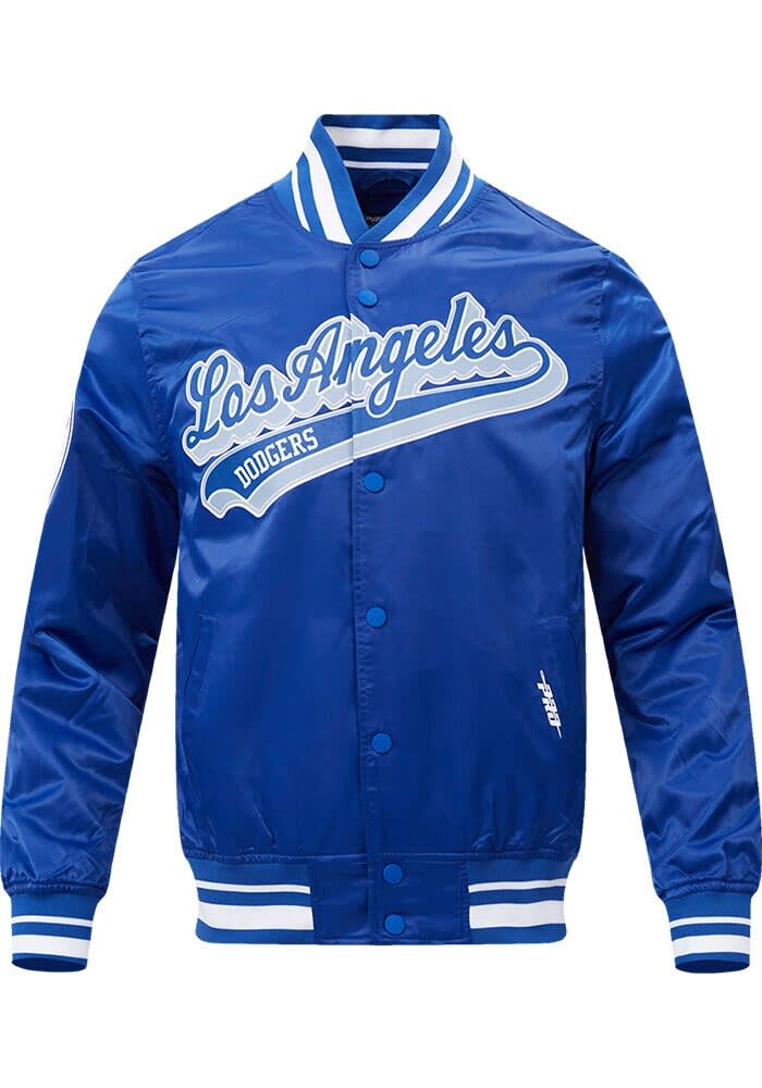 Pro Standard Los Angeles Dodgers Mens BLUE Script Tail Satin Light
