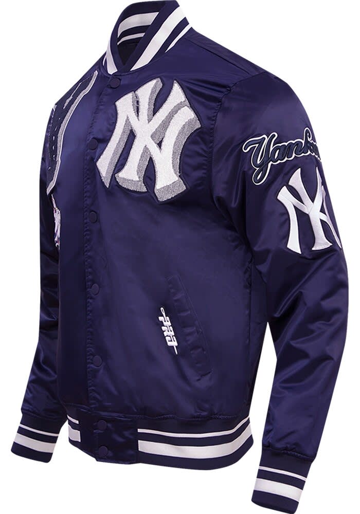 Pro Standard New York Yankees Mens MIDNIGHTNAVY Mash Up Satin