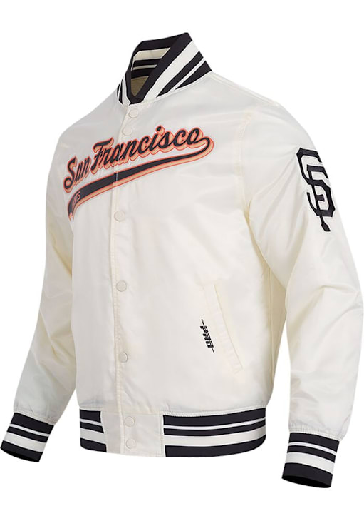 Pro Standard San Francisco Giants Mens CREAM/BLACK Script Tail