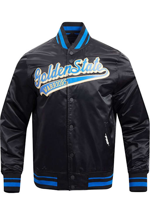 Pro Standard Golden State Warriors Mens Script Tail Satin Light