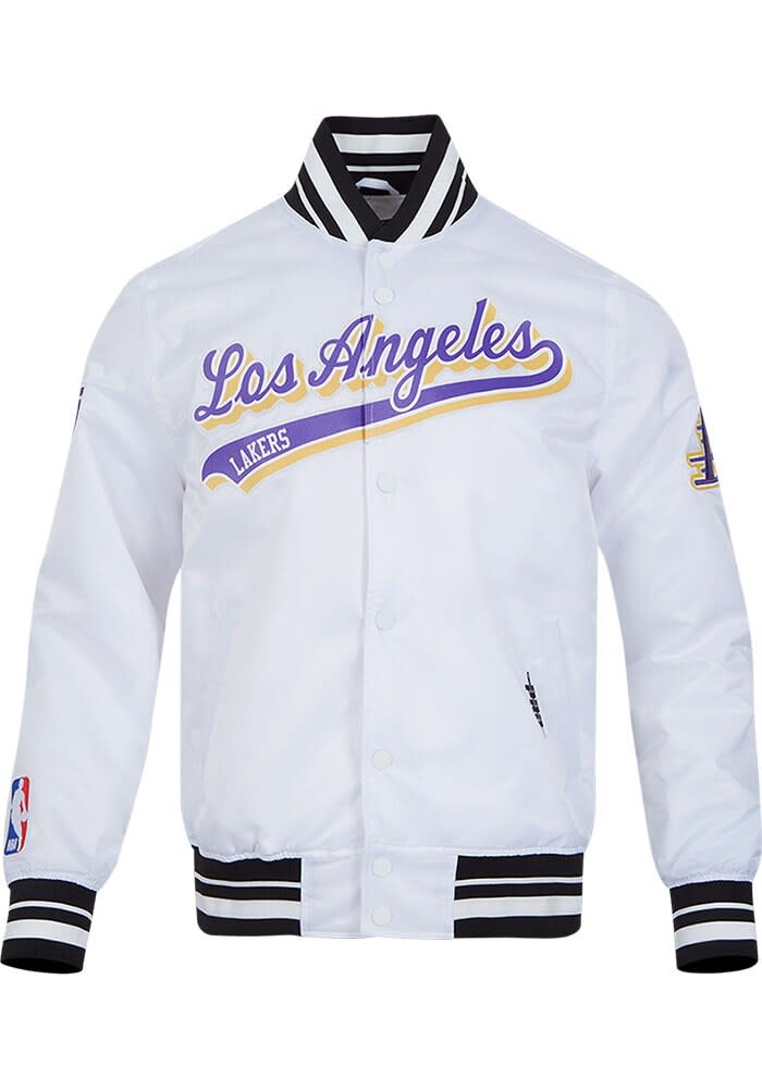 Pro Standard Los Angeles Lakers Script Tail Satin Light Weight