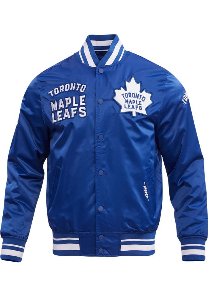 Pro Standard Toronto Maple Leafs Mens BLUE Retro Satin Light