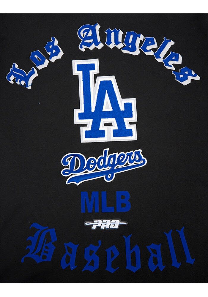 Pro Standard Los Angeles Dodgers BLACK Old English Short