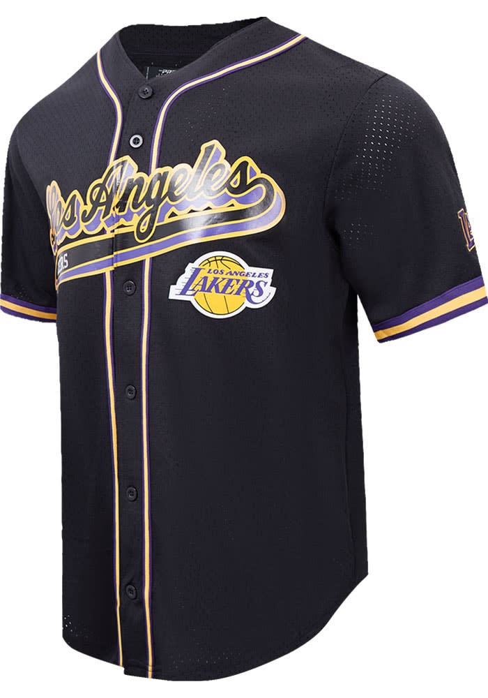 Pro Standard Los Angeles Lakers BLACK/PURPLE Script Tail