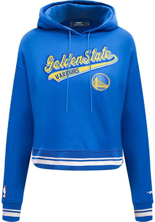 Pro Standard Golden State Warriors Womens ROYAL Script Tail