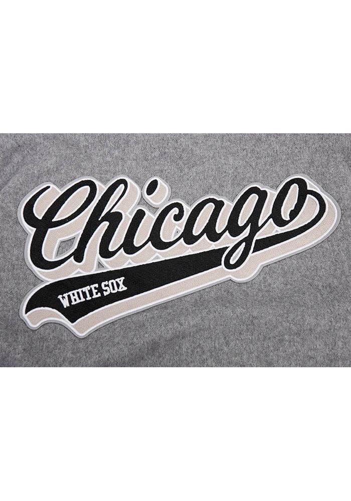 ‼️早い者勝ち‼️Allege. 21AWSTA-PRESTJacket Chicago White Sox Mashup Logo Wool & Leather Varsity Jacket