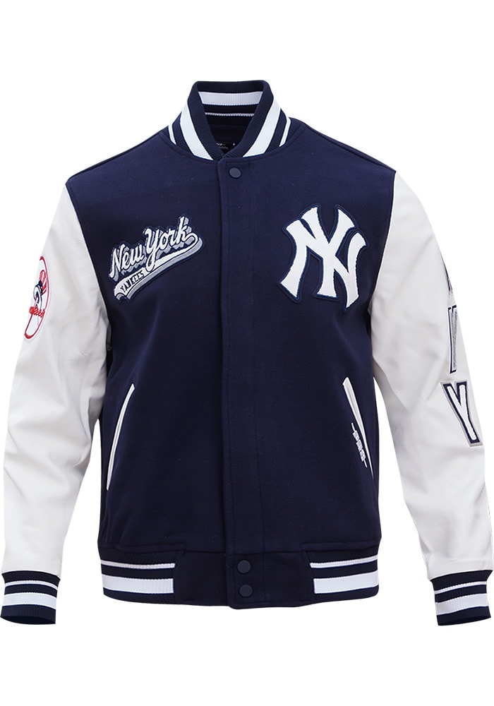 New York Yankees Pro Standard Womens NAVY/WHITE Script Tail