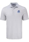 Main image for Mens Drexel Dragons White Cutter and Buck Diamond Dot Academic Short Sleeve Polo Shirt