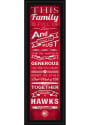Atlanta Hawks 8x24 Framed Posters
