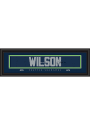 Russell Wilson Seattle Seahawks 8x24 Signature Framed Posters