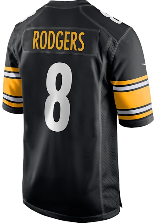 Throwback Jersey Black And Gold Steelers Jersey Vs Jets Jersey