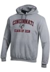Main image for Mens Cincinnati Bearcats Grey Champion Font Class of 2028 Powerblend Hooded Sweatshirt