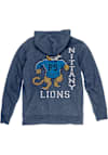 Main image for Mens Penn State Nittany Lions Navy Blue Blue 84 Front Back Laguna Long Sleeve Full Zip Jacket