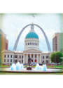 St Louis Old Courthouse Arch Stone Tile Coaster