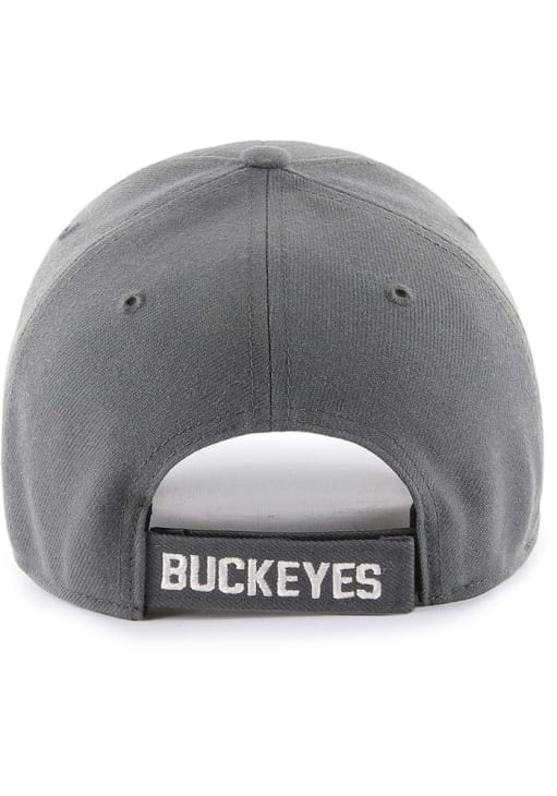 47 Ohio State Buckeyes MVP Adjustable Hat - Charcoal