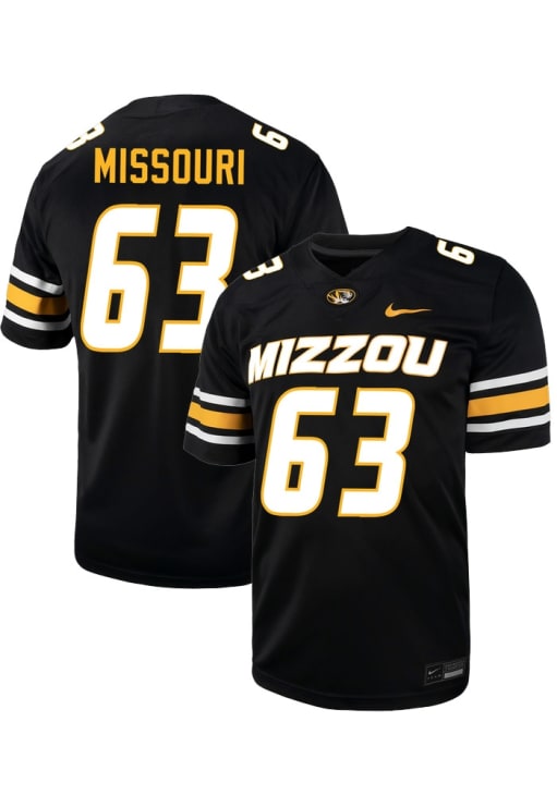 Chace Missouri  Nike Missouri Tigers Black NIL Name And Number Football Jersey