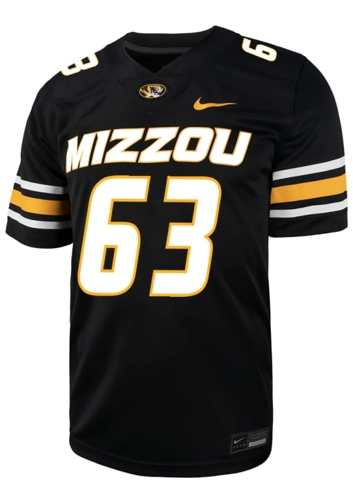 Chace Missouri  Nike Missouri Tigers Black NIL Name And Number Football Jersey