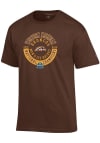 Main image for Western Michigan Broncos Brown Champion 2025 National Champions Jersey Circle Short Sleeve T Shirt