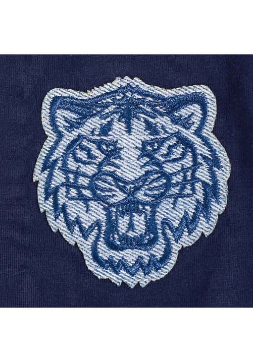 Pro Standard Detroit Tigers Womens Navy Blue Varsity Blues Short Sleeve T-Shirt