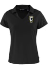 Main image for Cutter and Buck Columbus Crew Womens Black Daybreak V Neck Short Sleeve Polo Shirt