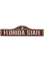 Florida State Seminoles Metal Street Sign