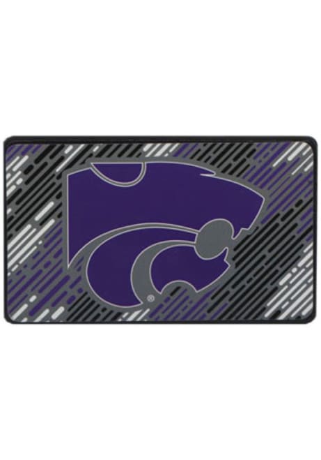 K-State Wildcats Purple Wood Magnet