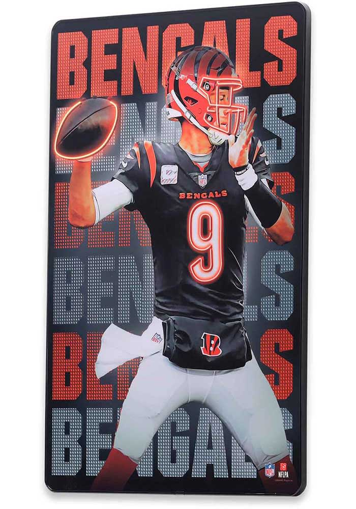 NFL Cincinnati BENGALS BURROW 9／タンブラー付き Happy Birthday