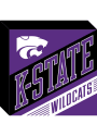 K-State Wildcats Wood Block Sign