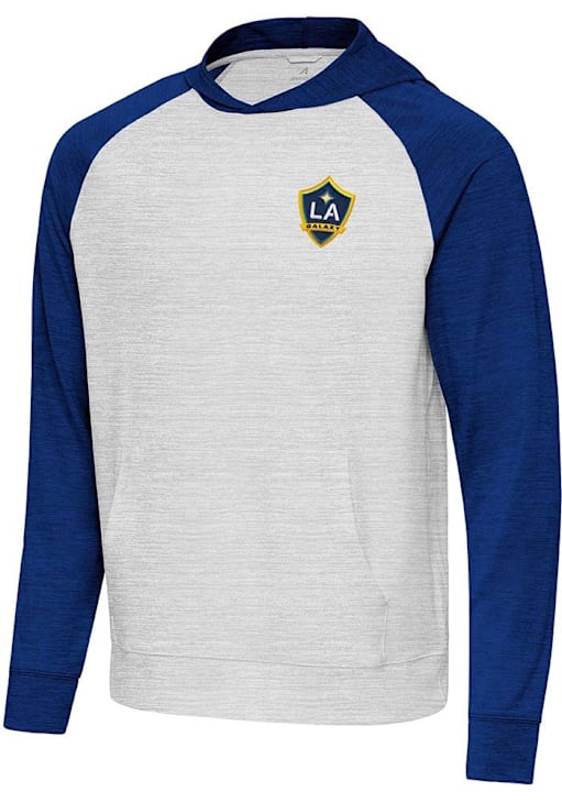 Antigua LA Galaxy Mens ROYAL Urgent Hoodie 67403577