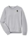 Main image for Womens Grey Michigan State Spartans Flora Knit Crew Sweatshirt