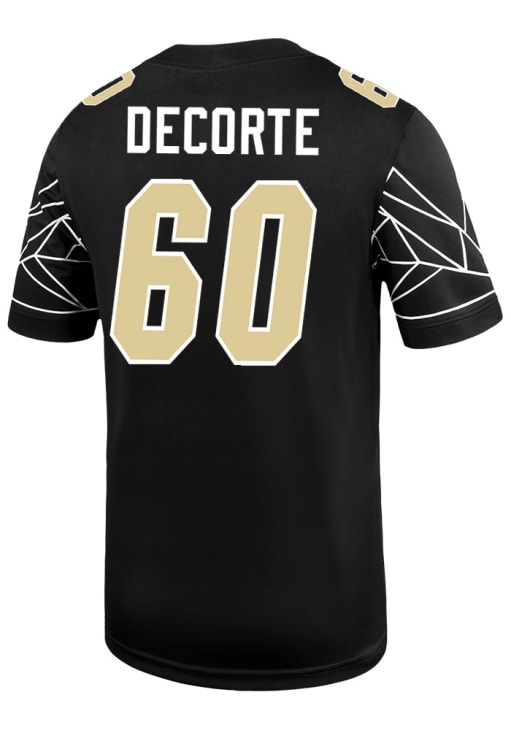Aiden DeCorte  Nike Colorado Buffaloes Black NIL Game Football Jersey